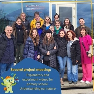 Drugi projektni sastanak u Pragu, u sklopu projekta: “Explanatory and Experiment Videos for Primary School: Understanding Our Nature”